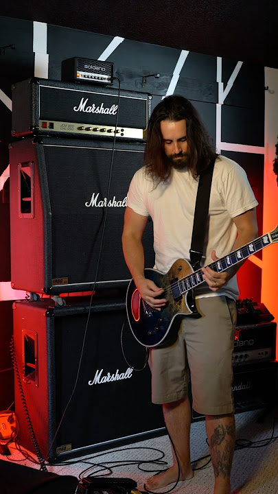 I Stand Alone - Godsmack intro guitars only #guitartok #guitarcover #godsmack #standalone #metaltok