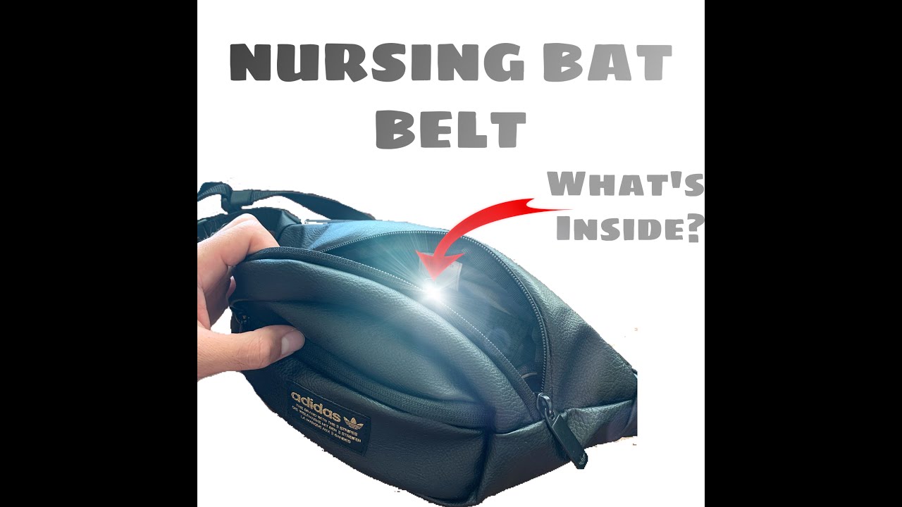 Convertible Nurse Belt Bag, Fanny Pack, Bum Bag