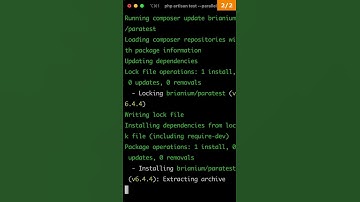 Faster Laravel tests with parallel testing #shorts