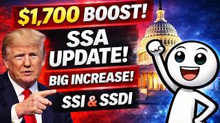 SSA Update: $1,700 Increase for SSI & SSDI — Full Breakdown