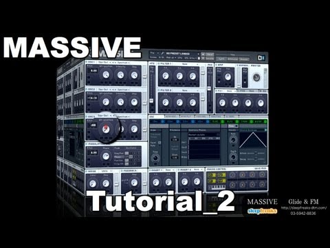 Native Instruments MASSIVEの使い方② グライドとFM（Sleepfreaks DTMスクール）