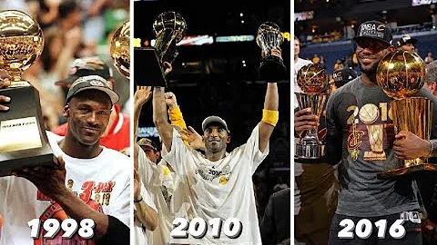EVERY NBA FINALS MVP AWARDEE SINCE 1990🏆