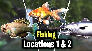 Skyrim A.E. - Fishing Locations for Challenges (1 & 2)