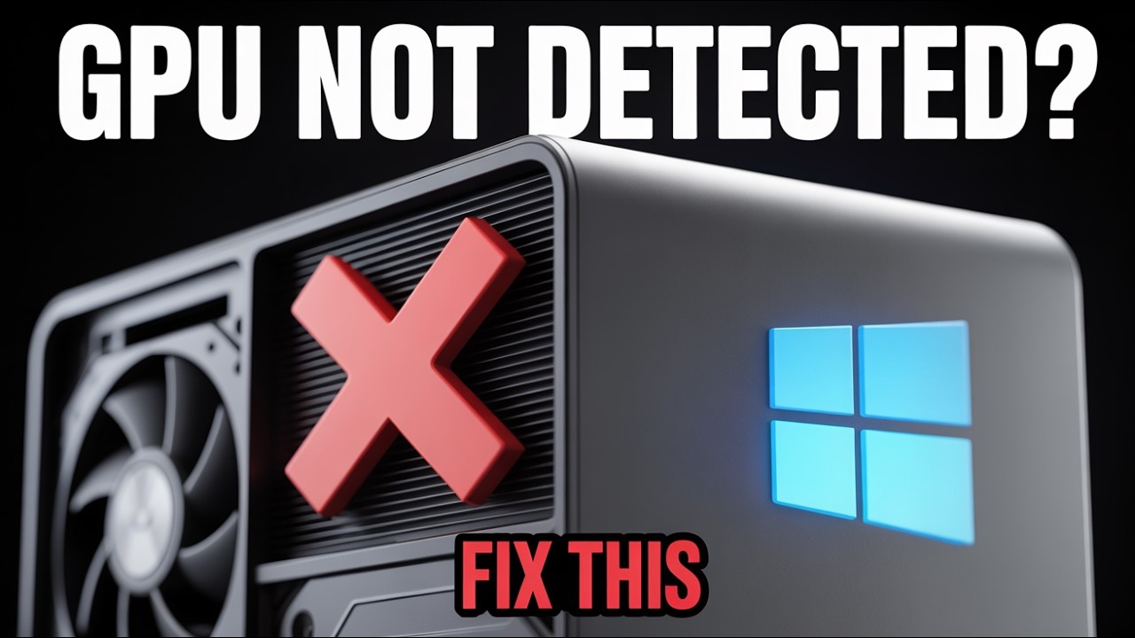 Windows 11 Not Detecting Graphics Card? Easy Fixes That Work (2026 ...