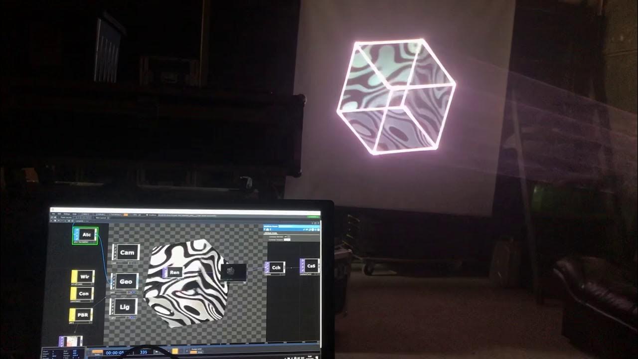 Touchdesigner laser and video YouTube