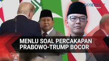 Menlu Buka Suara Soal Percakapan Prabowo–Trump yang Bocor ke Publik