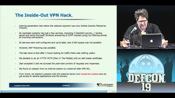 DEF CON 19 - Rob Havelt, Wendel Guglielmetti Henrique - Earth vs. The Giant Spider