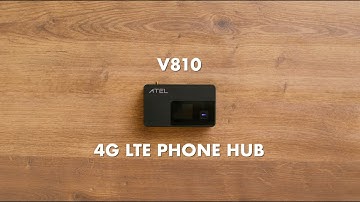 The ATEL USA V810V 4G LTE Phone Hub Unboxing