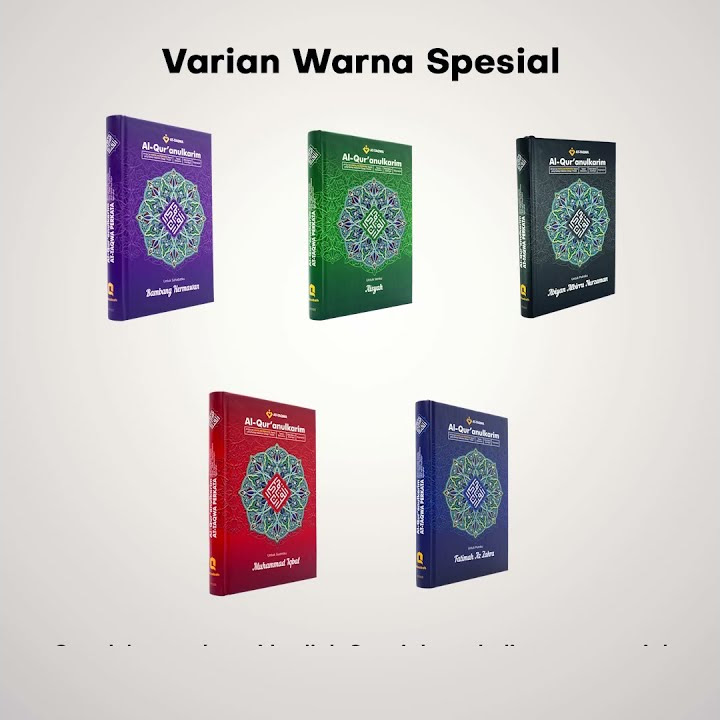 Seri Eksklusif Al Quran Custom At Taqwa