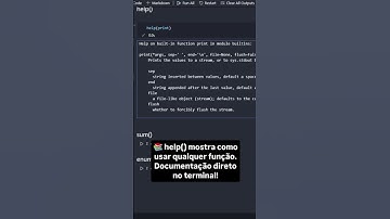 5 funções essenciais em Python | #shorts