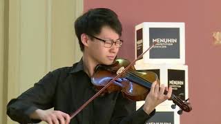 Tianyou Ma Menuhin Competition 2018, Senior Semi-Finals