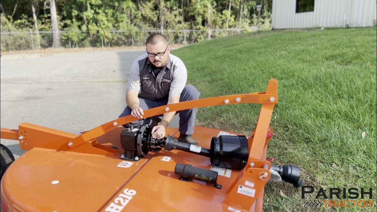 How to Slip Clutches on Bush Hog YouTube