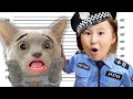 МИСС ТОМИРИС и хулиган кот Лексус | Томирис учит как правильно себя вести Полицейский ловит