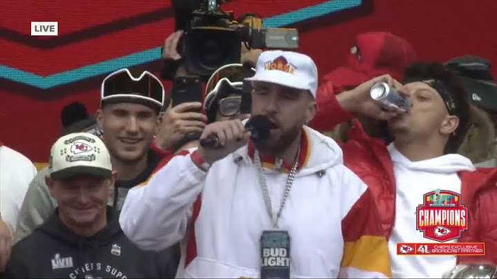 Travis Kelce Full Super Bowl Parade Speech
