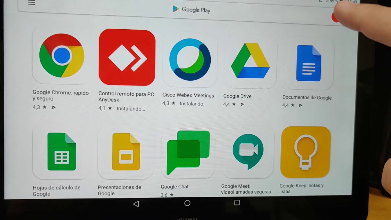 Como configurar una tablet usando el MDM google GSuite YouTube