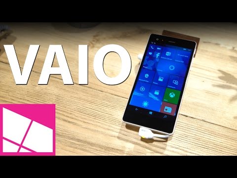 Vaio Phone Biz hands-on from MWC 2016