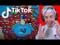 reacting to among us tik toks and trying not to laugh... (very funny)