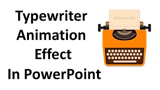 Typewriter Animation Effect In PowerPoint screenshot 4