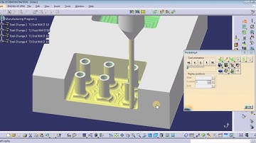 project // NC coding// Catia V5 tutorial //#cnc #nc #1he_amit__