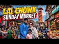 Sunday Market at Lal Chowk Srinagar 😍🛍️ | Kashmir Street Shopping &amp; Local Vibes