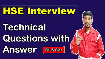 HSE Officer Interview Questions with Answer | HSE Technical Interview Questions | Most Important