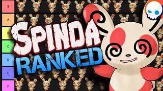 Ranking Every Spinda! The Definitive Tier List!  |  Pokemon Tierlist