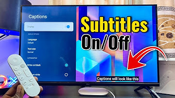 Google TV streamer 4k: How to Turn ON/OFF Captions (Subtitles)