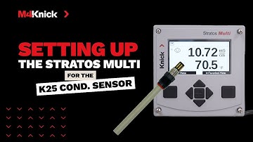 Setting up the Stratos Multi for the K25 Conductivity Sensor