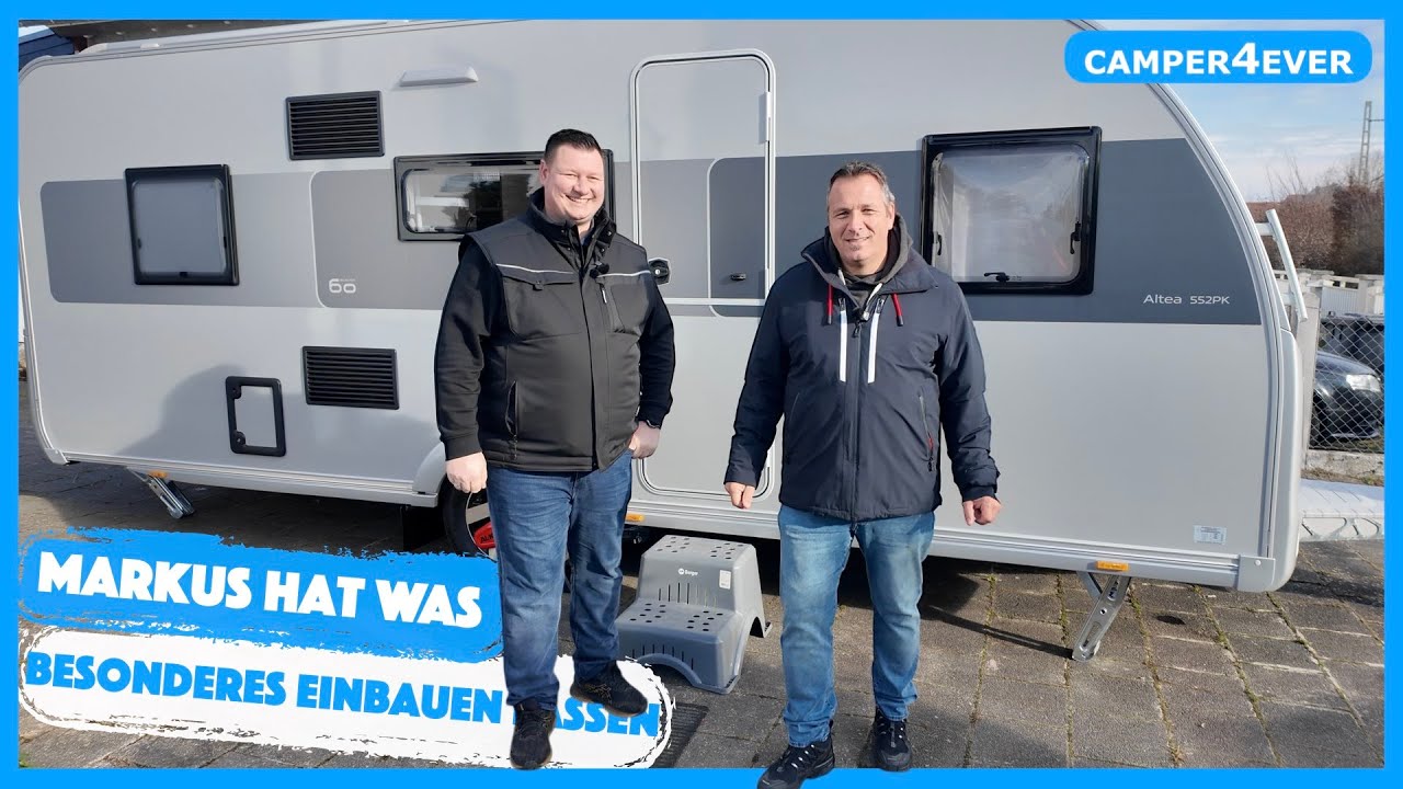 Sehr praktische Features👍 im günstigen Caravan-Jubiläumsmodell für Familien - ADRIA Altea 552 PK 60Y
