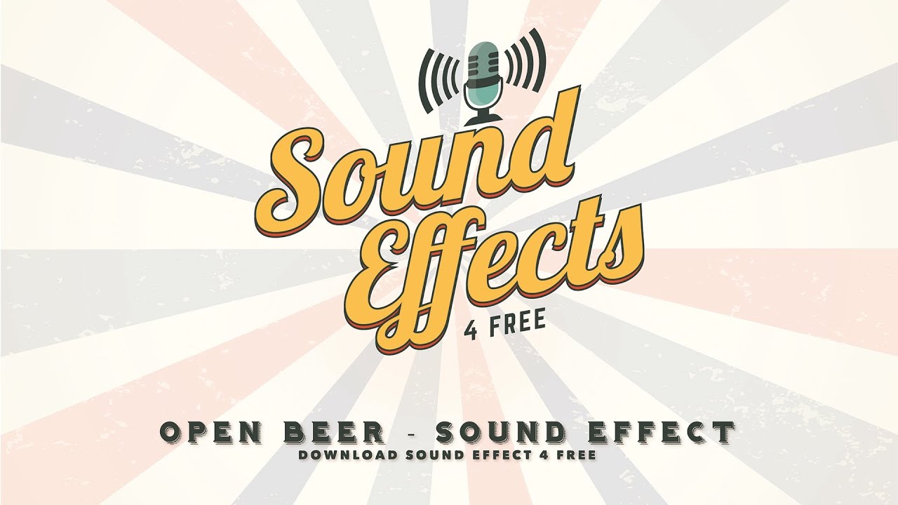 Open Beer Sound Effect (1) YouTube