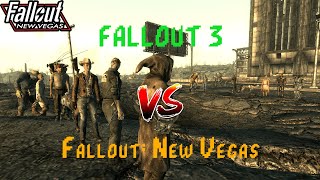 All Fallout 3 Companions VS All Fallout New Vegas Companions | Fallout NPC Battles