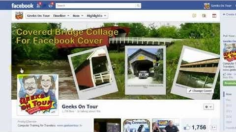 Picasa Collage for Facebook Cover Photo