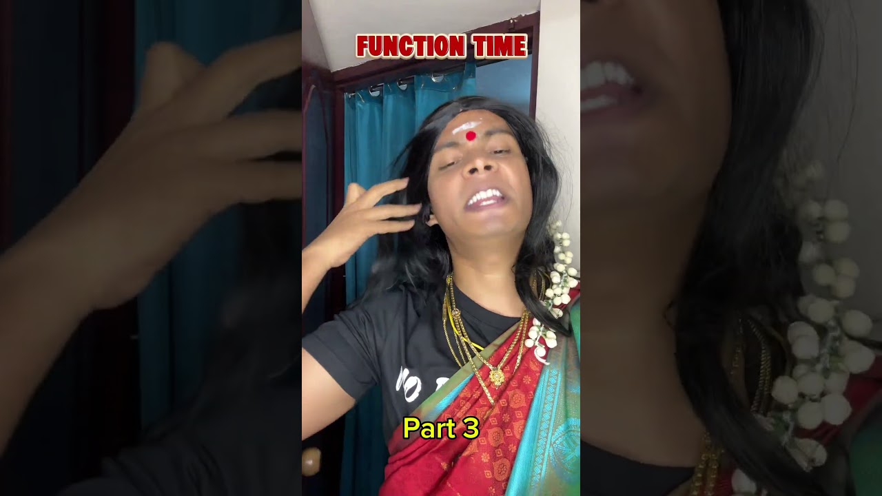 Share with families 🤣🔥 | #samosamookka #comedy #trending #family #function #mom #sister #brother