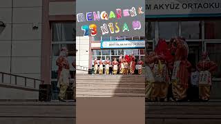 Şehit İslam Akyüz Ortaokulu Öğrencileri 23Nisan Ulusal Egemenlik Ve Çocuk Bayramı Kutlamaları