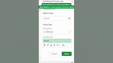 Highlight duplicate cells in google sheet using conditional formatting #googlesheetstutorial #shorts