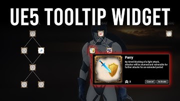 Unreal Engine 5 -  UI Tooltip Widget - Action RPG #180