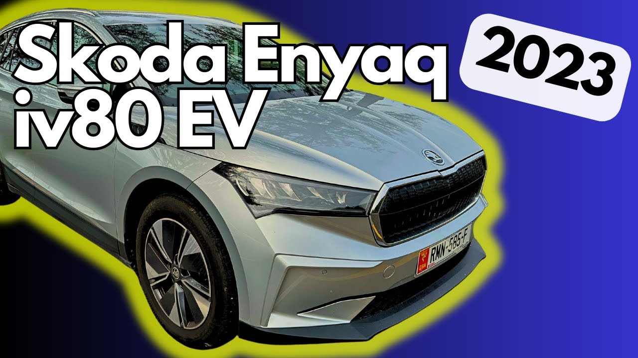 Skoda Enyaq iV80 (2023) - they fixed CCS! 