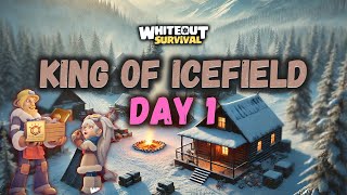 Akhirnya ngupgrade lagi setelah 4 bulan... (KingOfIcefield Day1) || WHITEOUT SURVIVAL IDN