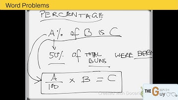Word Problems. Percentages [Theory] - Crash Course GMAT #13