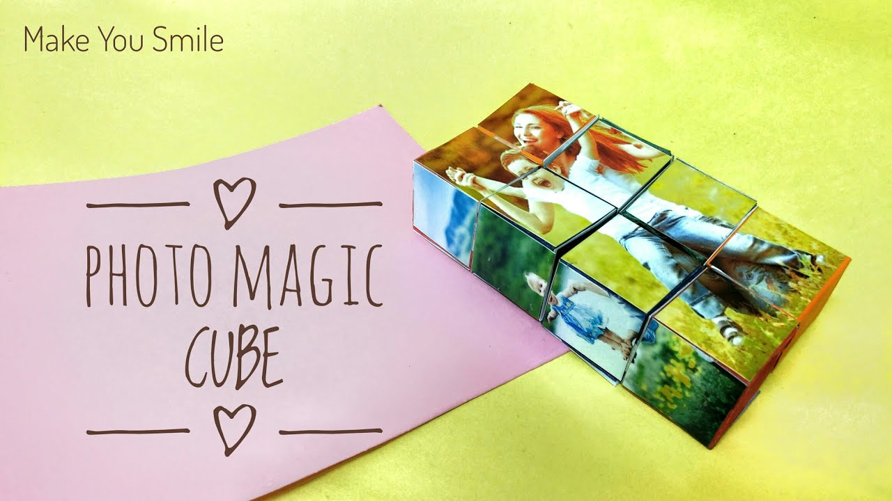 How To Make Photo Magic Cube Tutorial DIY Make You Smile YouTube