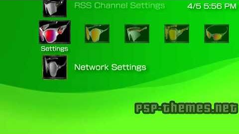 PSP Theme oakley theme by yehsra PSP-Themes.NET