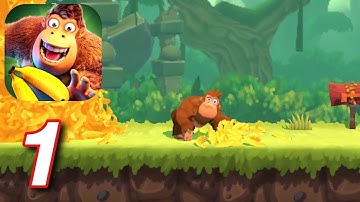 Banana Kong 2 - Gameplay Walkthrough Part 1 - Tutorial (iOS, Android)