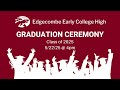 2025 Edgecombe Early College High School Graduation