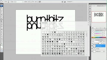 Reflecting Text on Photoshop CS3