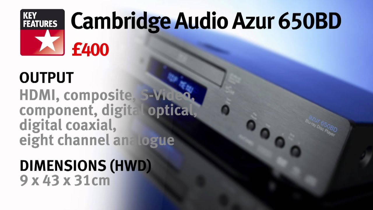 スマホ Cambridge Audio Azur 650BD ユニバーサルプレーヤーの通販 by ...