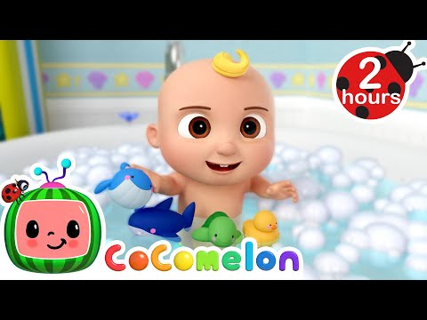 🌊JJ's Sea Animal Play Time!🐳🦈🦀 | 2 HOURS! | CoComelon Nursery Rhymes & Kids Songs