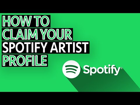 How to claim your Spotify Artist profile