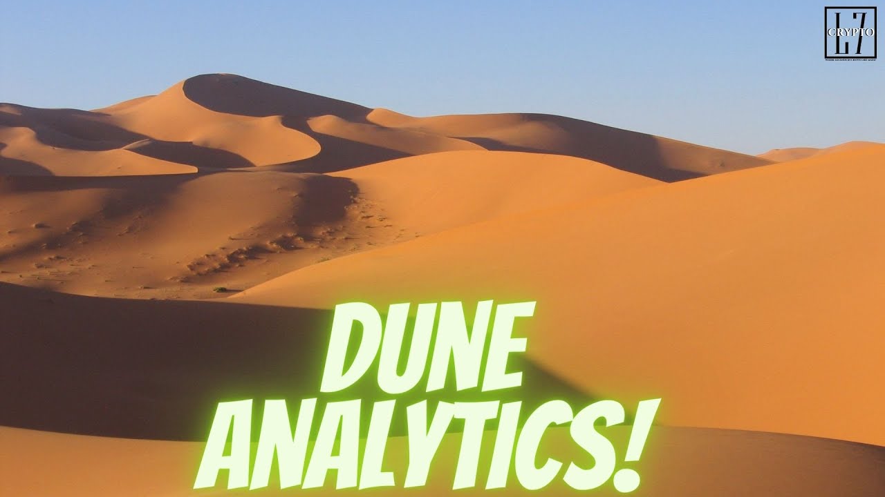 How to use Dune Analytics - YouTube