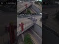 Semi Dangles Off Ohio Overpass After Smashing Concrete Barrier