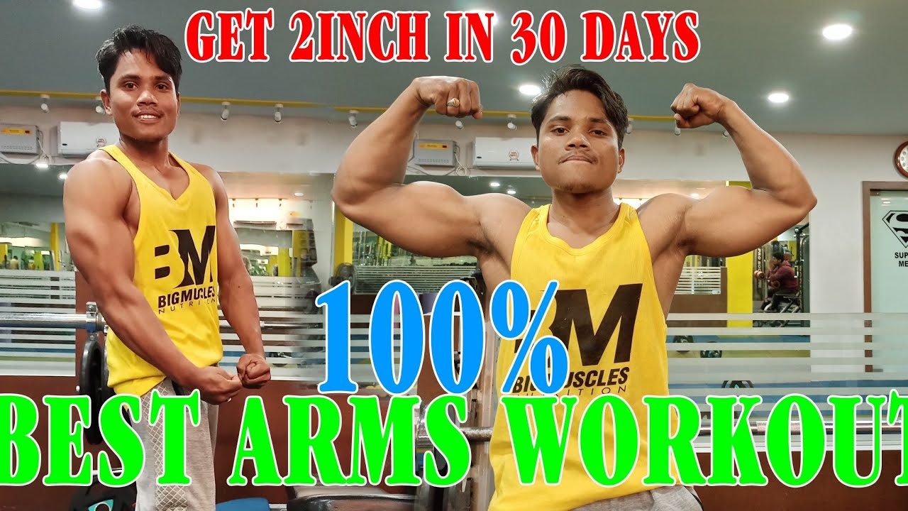 GET |2| INCHES ARMS SIZE IN 30DAYS ONE OF THE BEST ARMS WORKOUT EVER